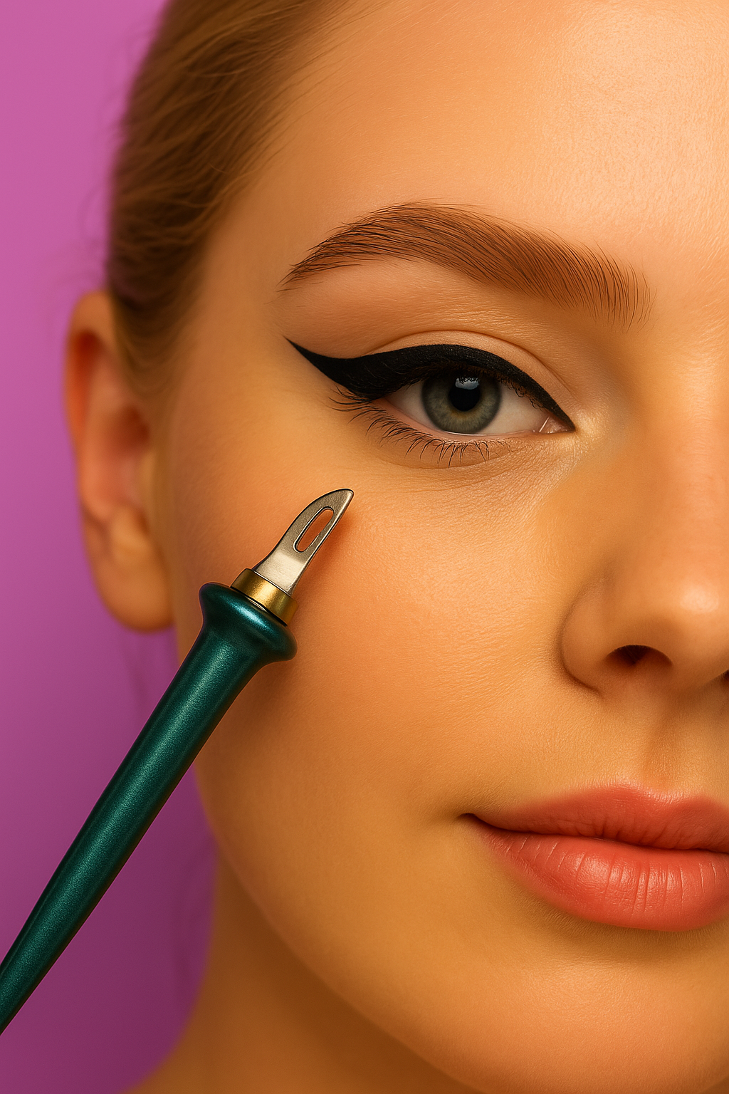 Smudge-Proof Eyeliner Tool