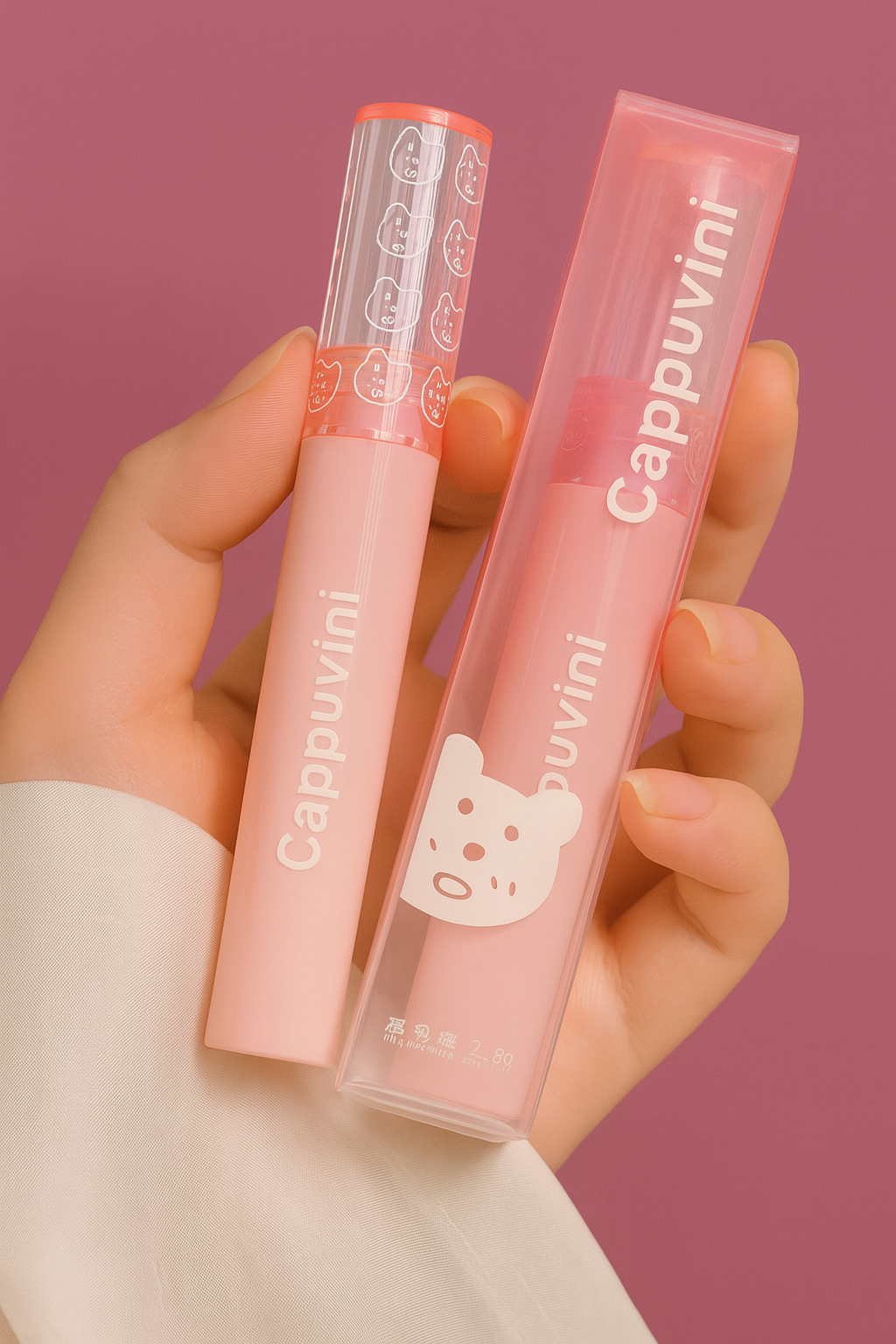 Cherry Pink Mirror Water Lip Gloss