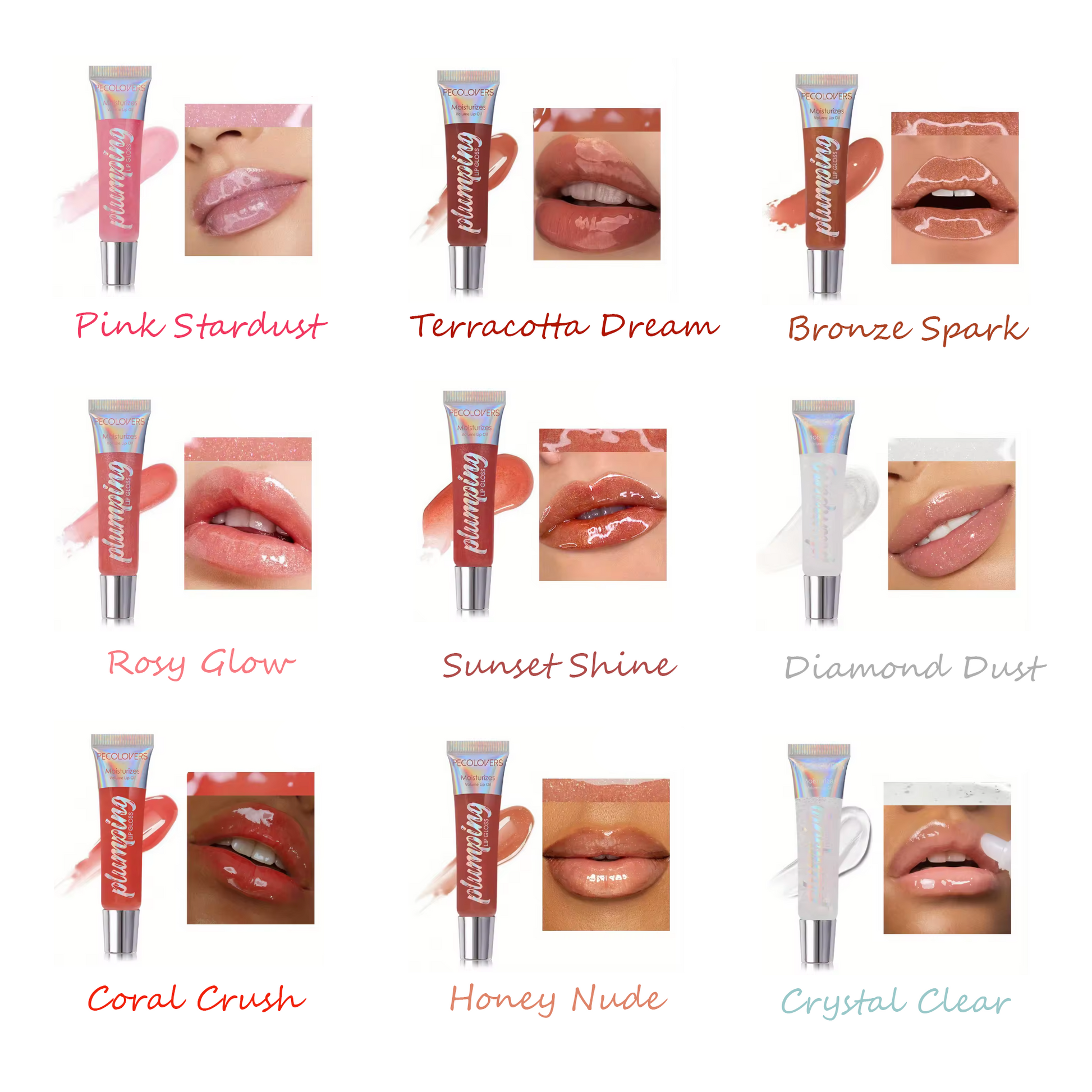 Lip Gloss with Fuller Lip Effect