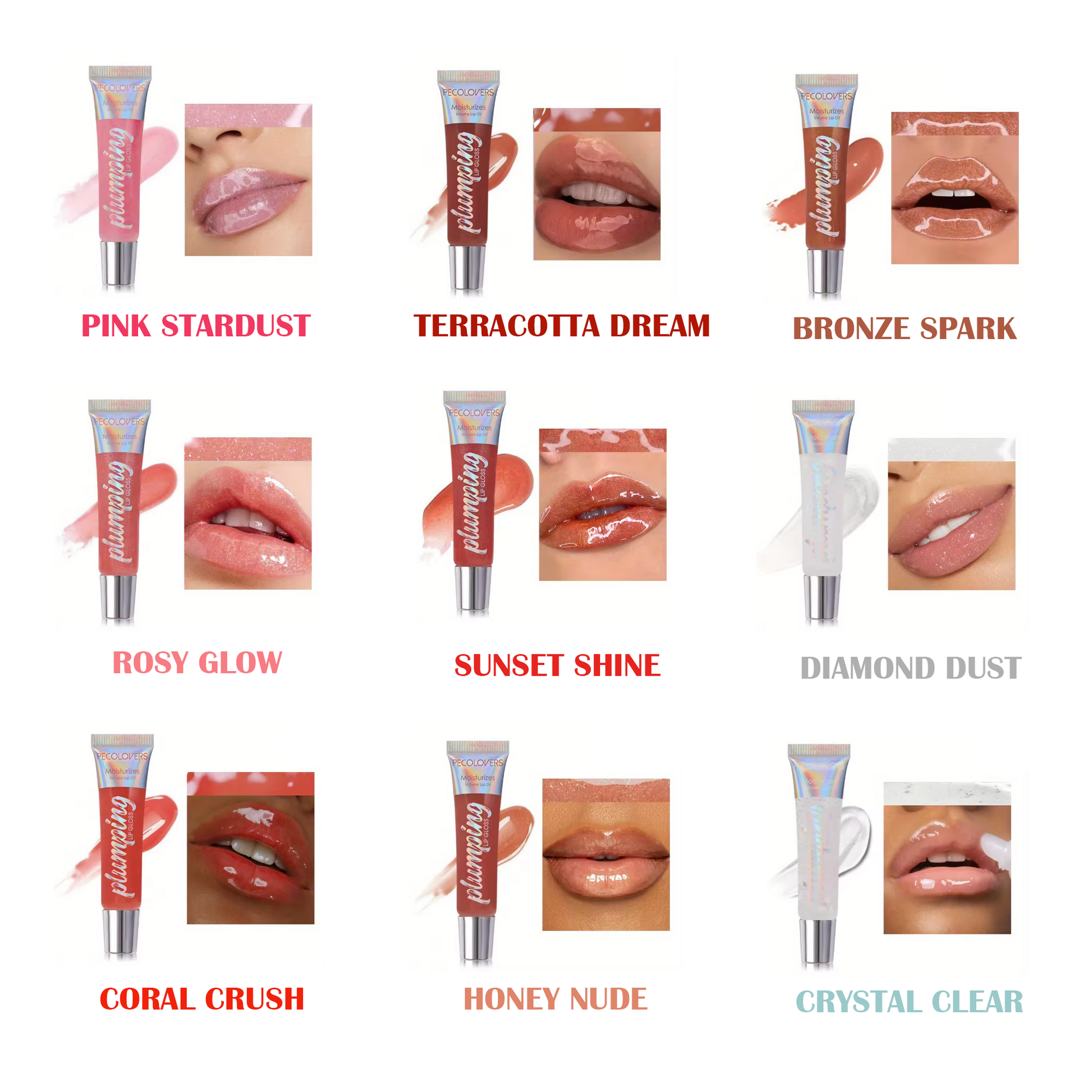 Lip Gloss with Fuller Lip Effect